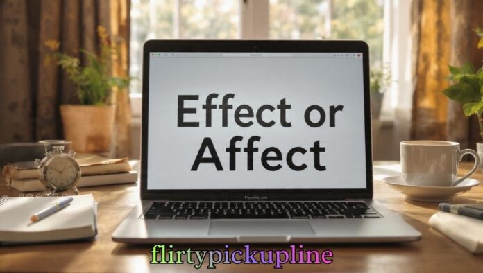 Effect or Affect Effect or Affect