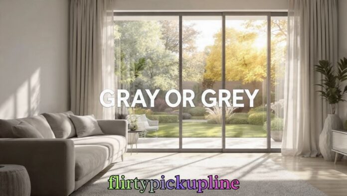 Gray or Grey Gray or Grey