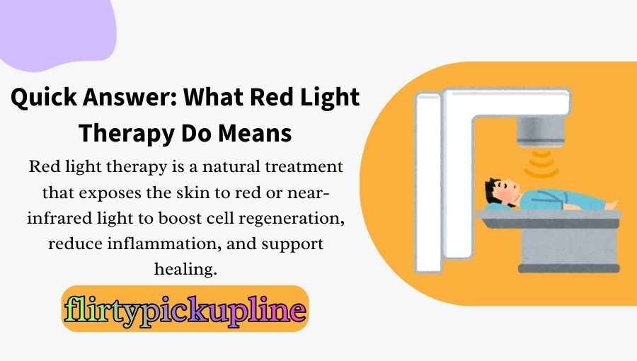 Red Light Therapy Do