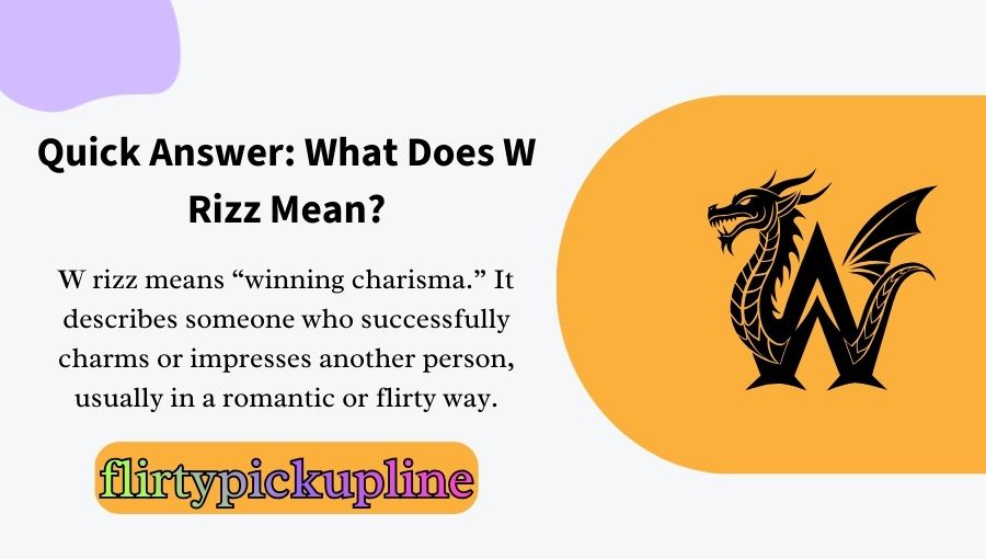 W Rizz Meaning