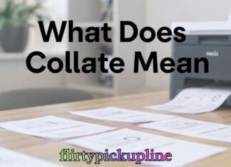 What Does Collate Mean What Does Collate Mean
