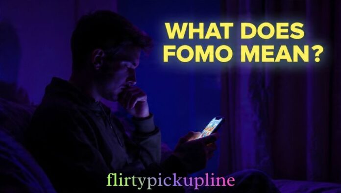 What Does FOMO Mean What Does FOMO Mean