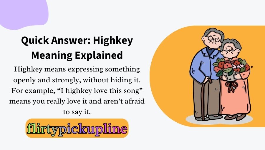What Does Highkey Mean