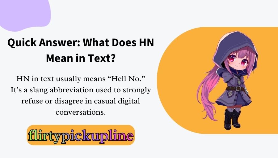 What Does HN Mean in Text