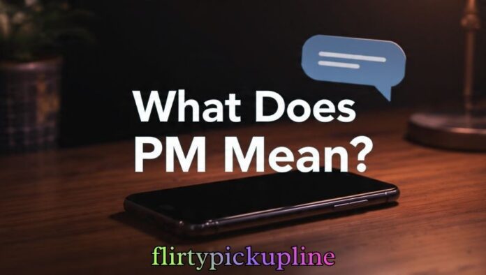 What Does PM Mean