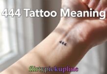 444 Tattoo Meaning 444 Tattoo Meaning