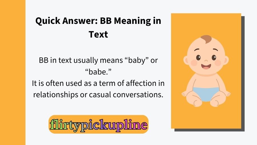 BB Meaning in Text