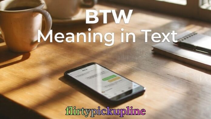 BTW Meaning in Text