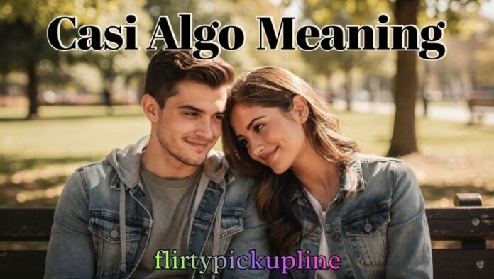 Casi Algo Meaning