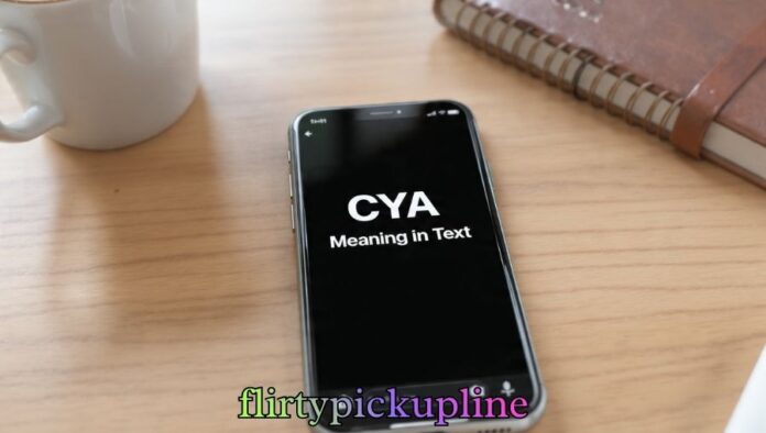 CYA Meaning in Text