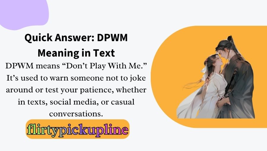 DPWM Meaning in Text