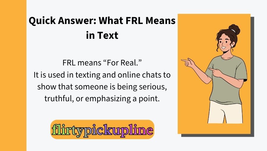 FRL Meaning in Text