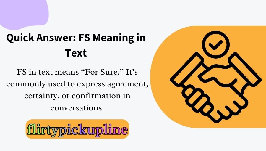 FS Meaning in Text