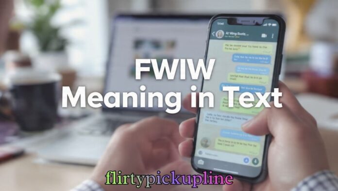 FWIW Meaning in Text