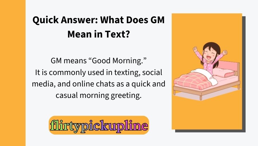 GM Meaning in Text