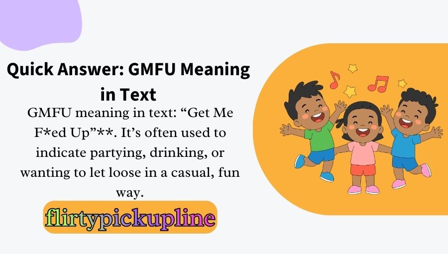 GMFU Meaning in Text