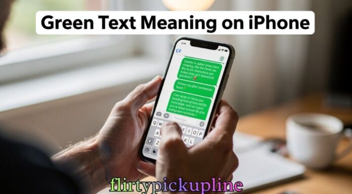 Green Text Meaning on iPhone Green Text Meaning on iPhone