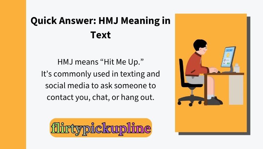 HMJ Meaning in Text