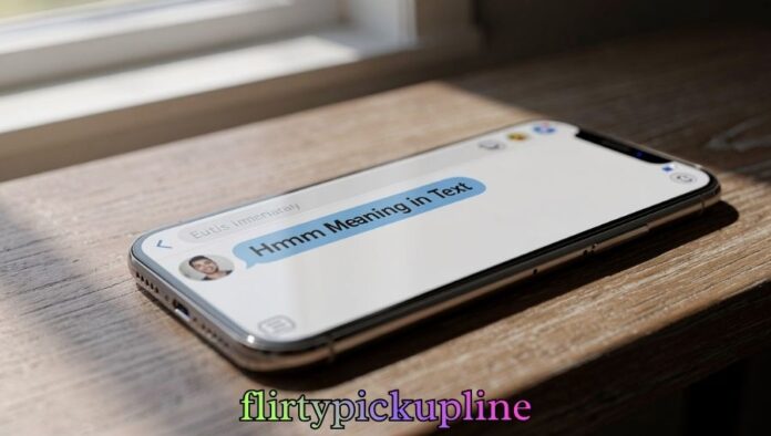 Hmmm Meaning in Text Hmmm Meaning in Text