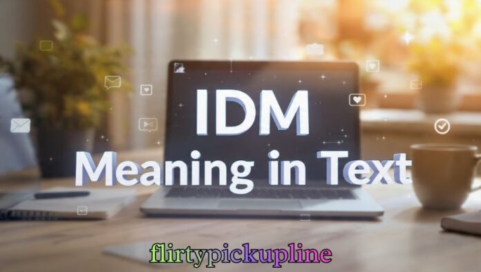 IDM Meaning in Text