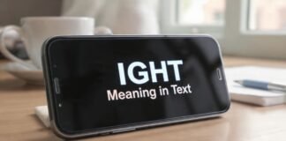 IGHT Meaning in Text IGHT Meaning in Text