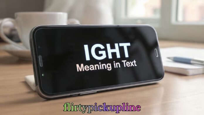 IGHT Meaning in Text