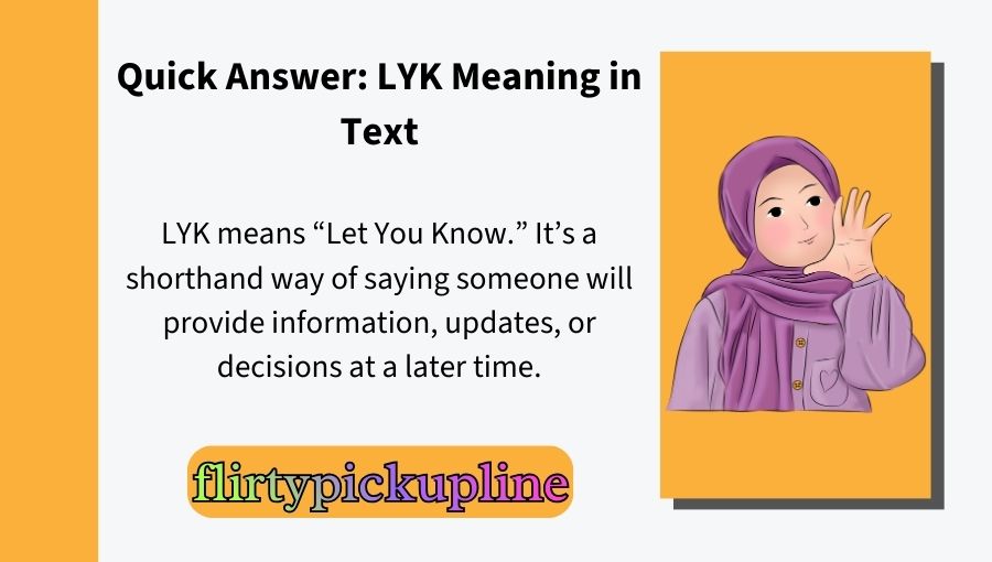 LYK Meaning in Text