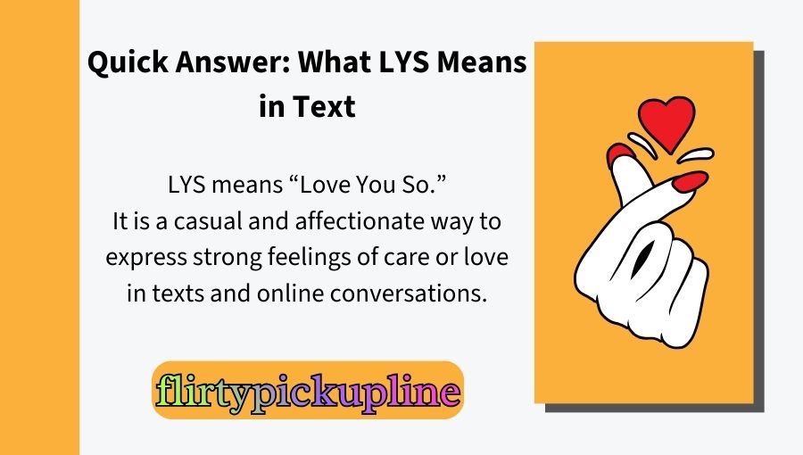 LYS Meaning in Text