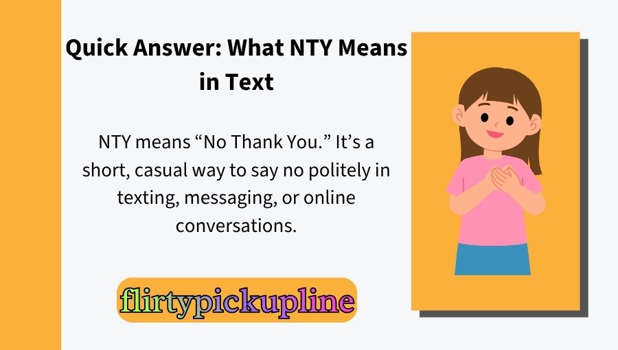 NTY Meaning in Text