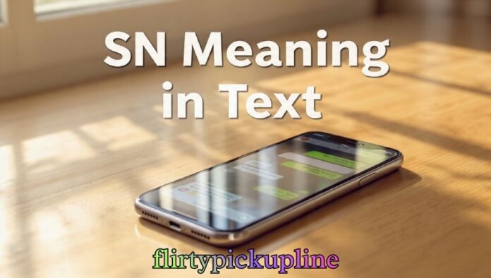 SN Meaning in Text