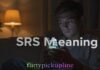 SRS Meaning SRS Meaning
