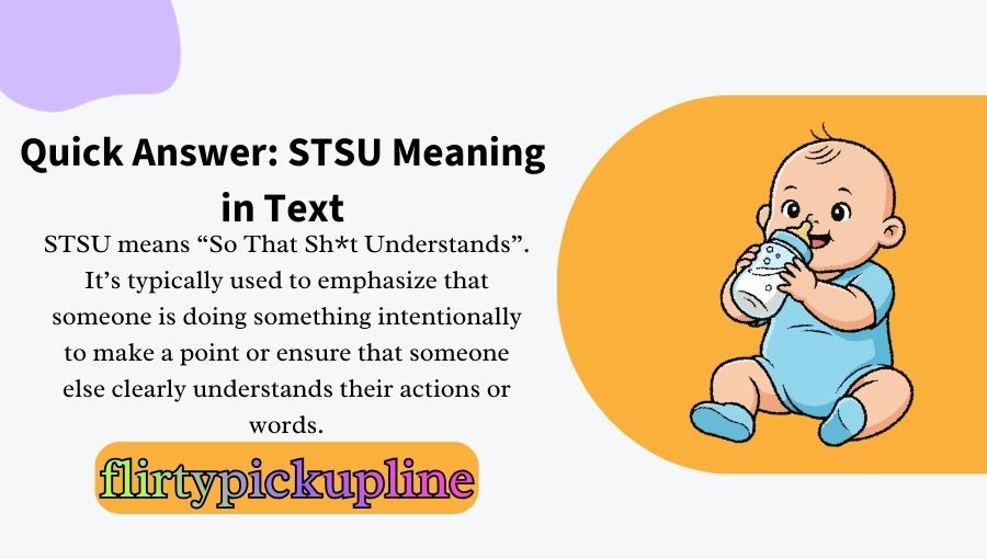 STSU Meaning in Text