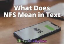 What Does NFS Mean in Text What Does NFS Mean in Text