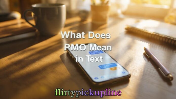 What Does PMO Mean in Text