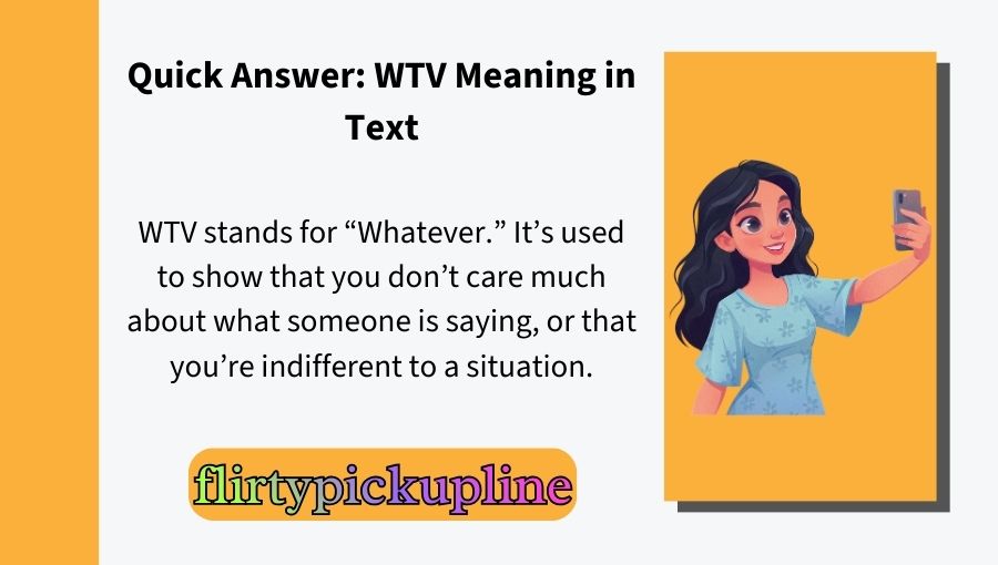 WTV Meaning in Text