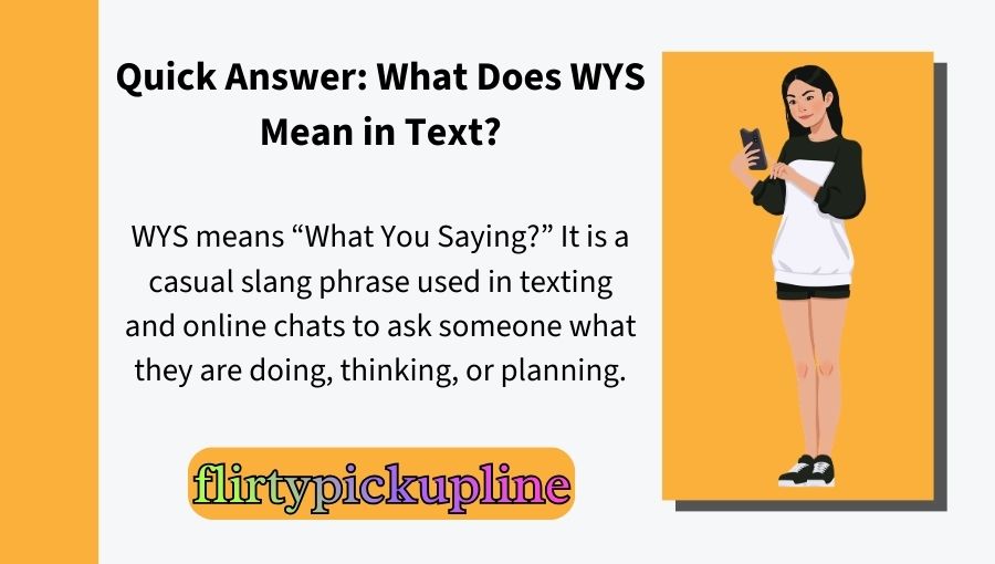 WYS Meaning in Text
