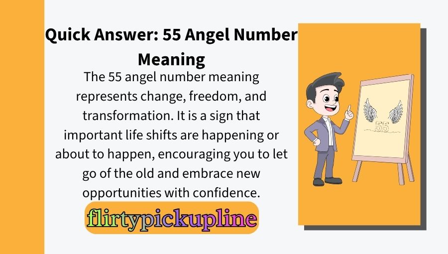 55 Angel Number Meaning