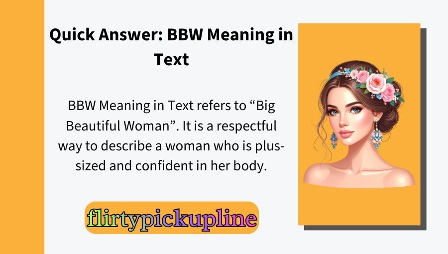 BBW Meaning in Text