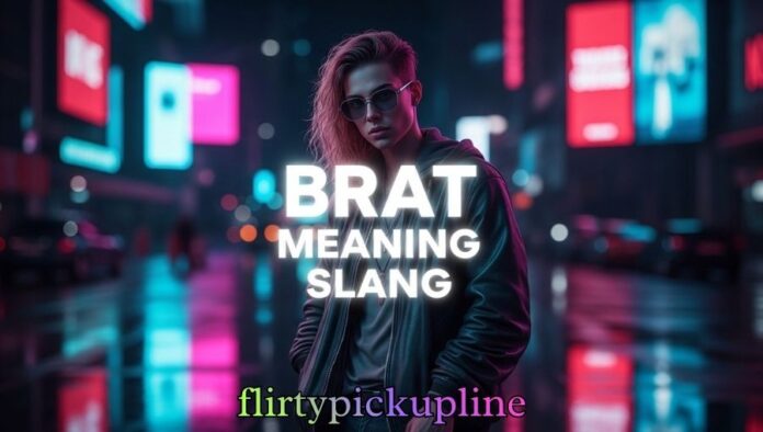 Brat Meaning Slang