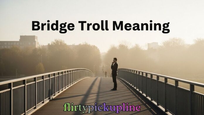 Bridge Troll Meaning
