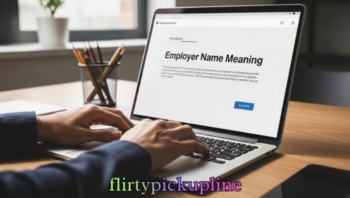 Employer Name Meaning