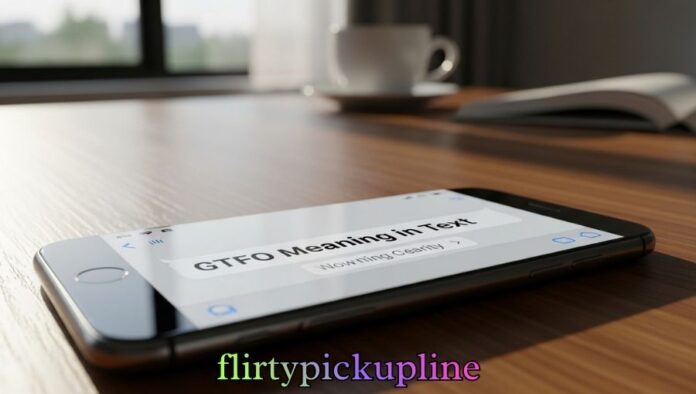 GTFO Meaning in Text