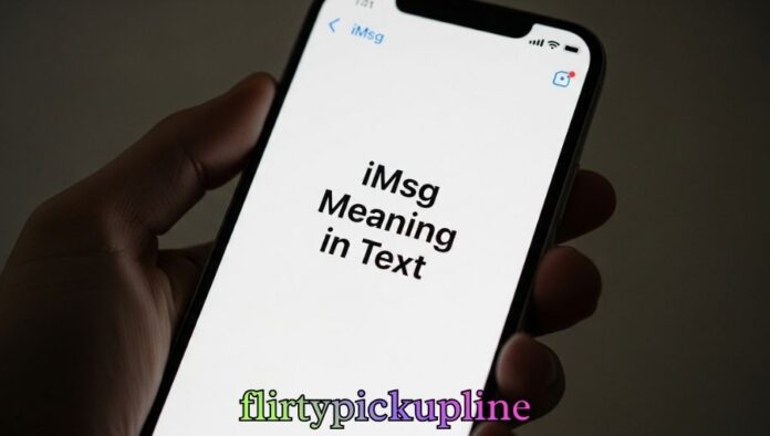 iMsg Meaning in Text