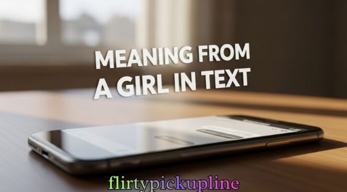 Meaning From a Girl in Text Meaning From a Girl in Text