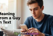 Meaning From a Guy in Text Meaning From a Guy in Text