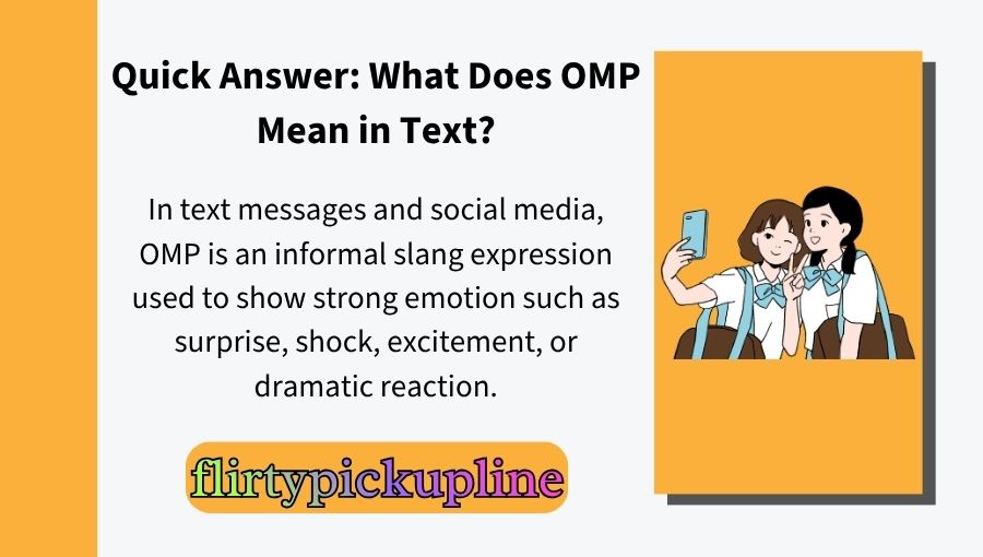 OMP Meaning in Text