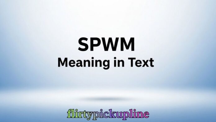 SPWM Meaning in Text
