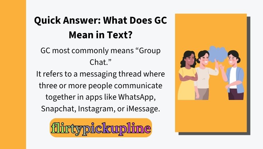What Does GC Mean in Text