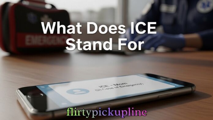 What Does ICE Stand For