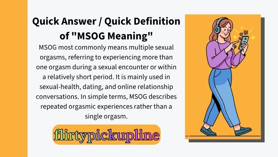 MSOG Meaning